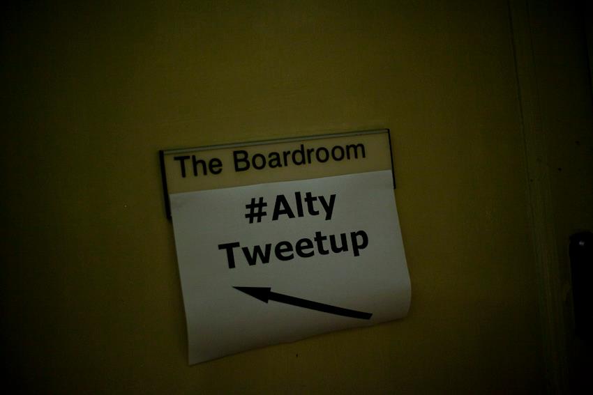 CASE STUDY: Linking Social Media with Your Physical Environment – Alty Tweetup