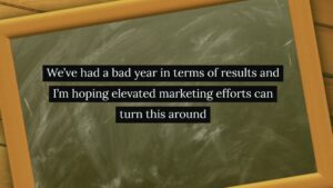 Poor Business Results