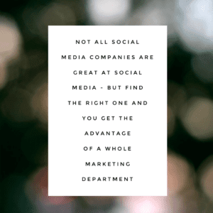 Not all social media companies are good at social