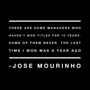 Jose Mourinho - Success Quote
