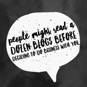 Blogging Converts to Sales