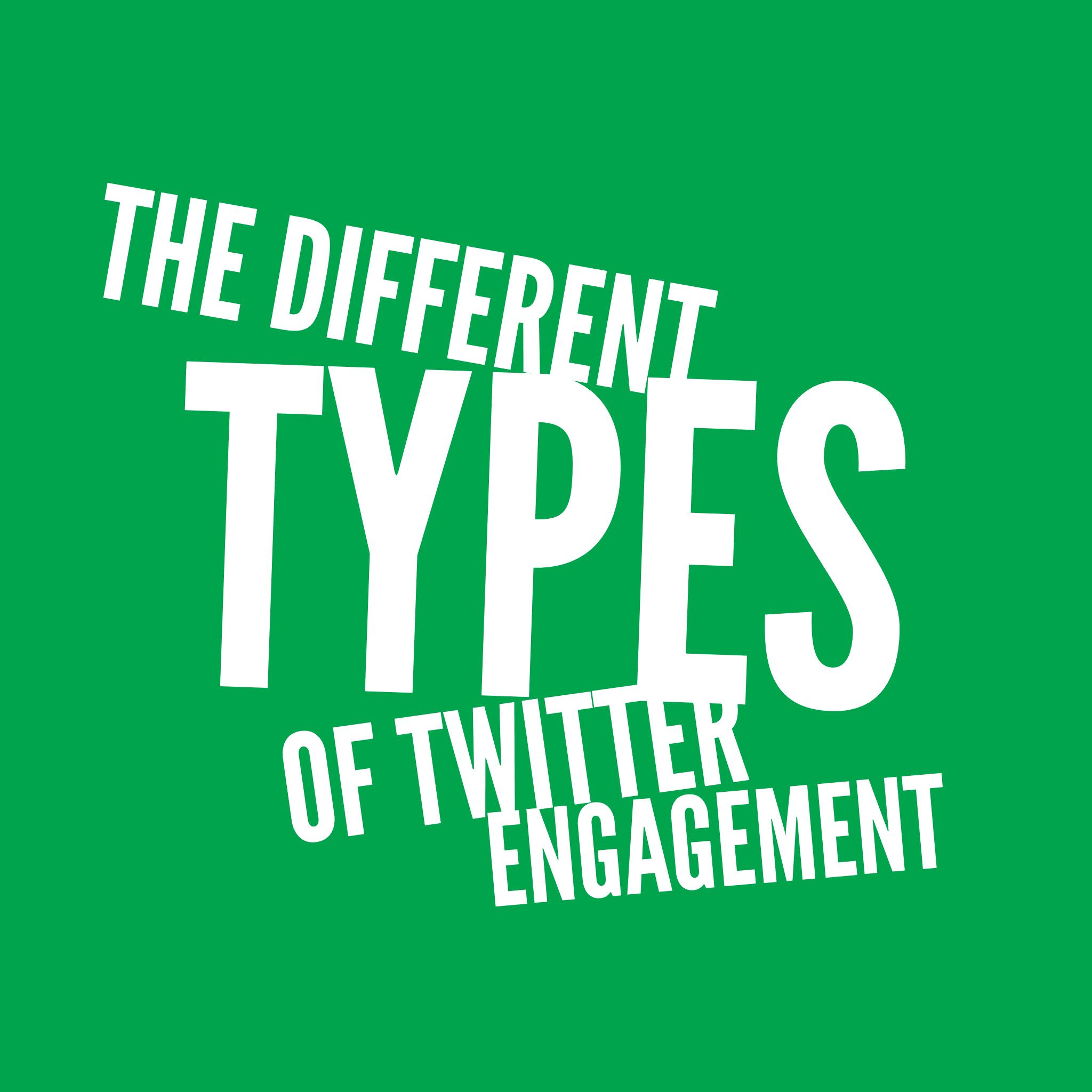 The 4 Different Types Of Twitter Engagement