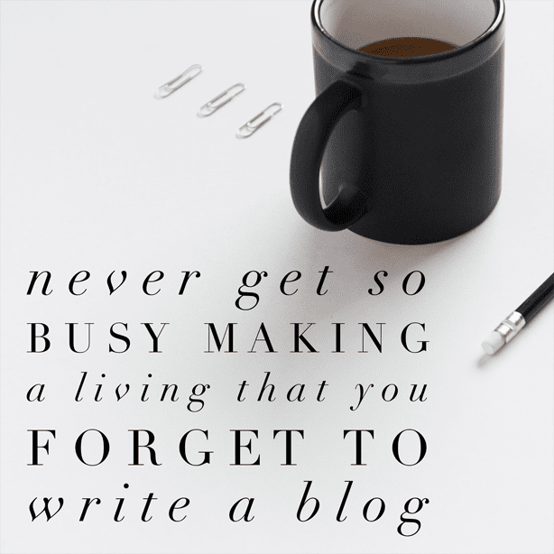 An Essential Lesson on Why You Shouldn’t Stop Blogging