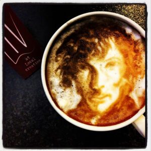 Sherlock - Coffee Art - Liv At LC