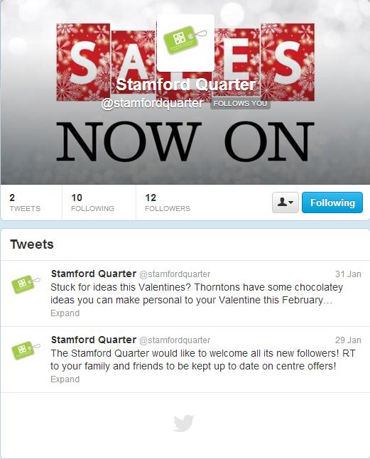 Shopping Centre Social Media Fails – Tweeting About Businesses That Are No Longer Are Open
