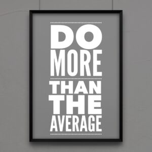 Do More Then The Average