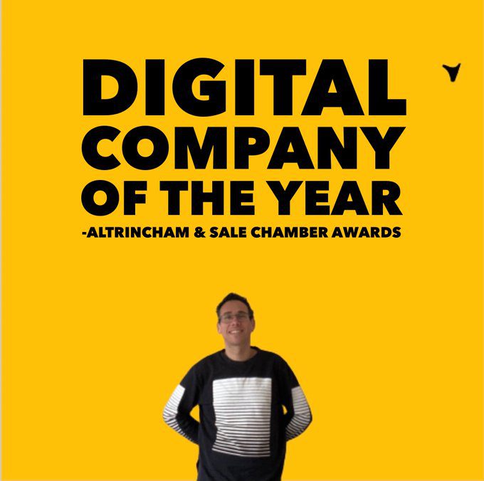 NEWS: Altrincham HQ named Digital Company Of The Year at the Altrincham and Sale Chamber Of Commerce Awards
