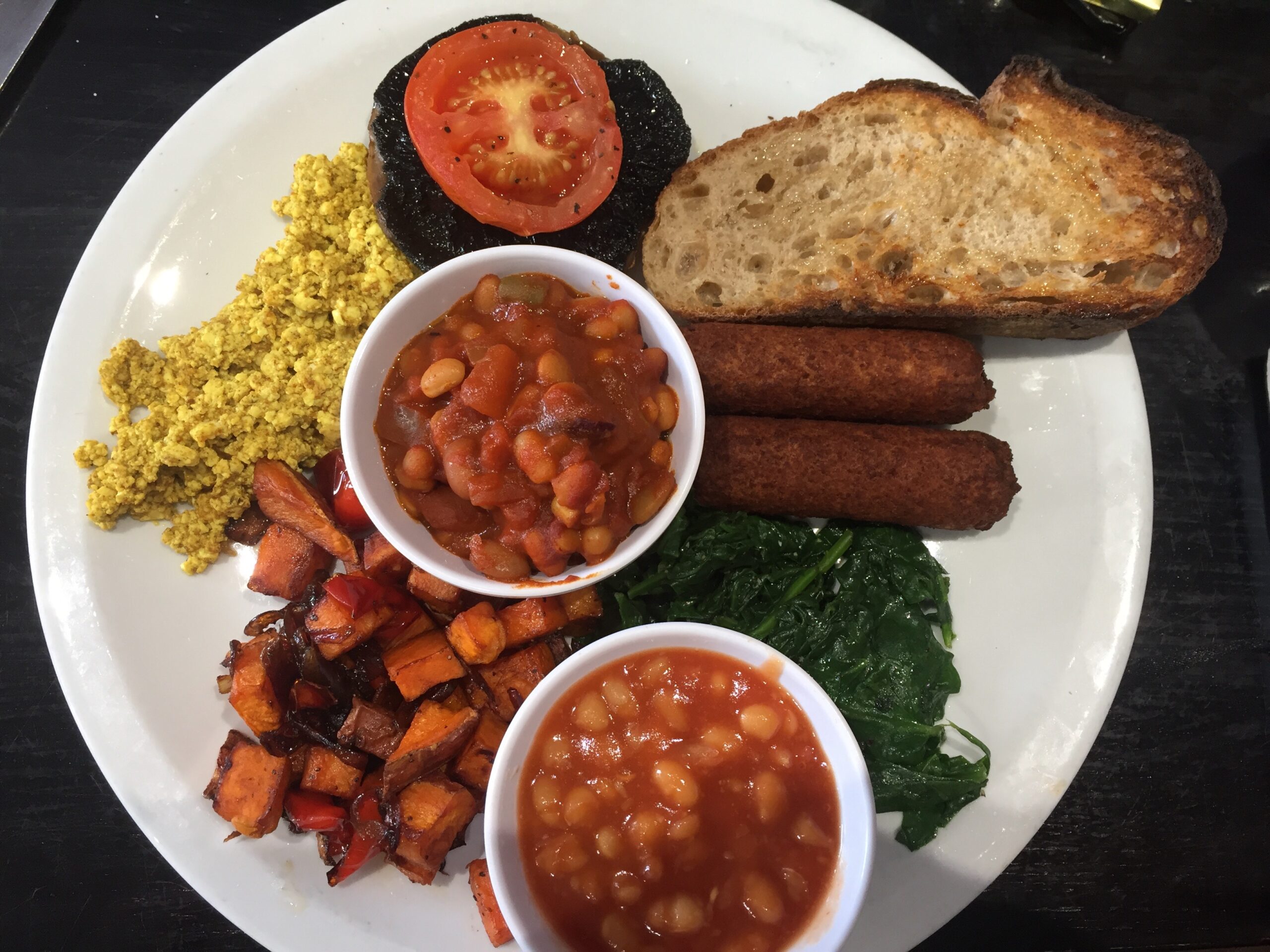 Vegan Breakfast Oxford Road Cafe